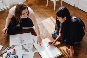 Friendship deepens through shared creative projects